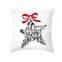 Christmas Cushion Cover Decorative Sofa Pillow Cover Case Seat Car Home Decor Throw Pillowcase Christmas Decoration For Home