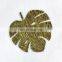 Hot Sale 2023 Monstera leaf wall decor Wicker art Tropical leaf decor Room Wholesale Vietnam Supplier