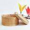 Hot Sale Handmade Bamboo Jewelry Box, Woven storage basket with lid candy basket Wholesale Made in Vietnam