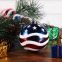 Wholesale Custom Design Handmade Decorative Christmas Tree Ornament Hanging Glass Ball 8 10  mm