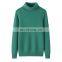 Women's Casual Winter Cashmere Turtleneck Sweaters Custom Rib Knitted Mock Neck Jumper Solid Pattern Pullovers With OEM Service