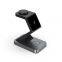 Customized innovative design three-in-one earbuds mobile watch smart phone wireless power bank