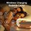 10W Fast charger Multi-function Nightlight + Wireless Quick Charger 2 in 1 Three-color Temperature Adjustment