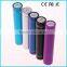 Slim 2600mAh external battery charger with led lighting