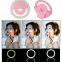Circle Beauty Video Clip Outdoor Photo Shooting Halo Live Selfie Led Wheel Ring Photography Fill Light Lights