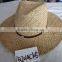 Promotional High quality authentic seagrass straw hat