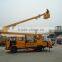 Hot selling JMC crew cab 16m aerial work platform truck in Libya
