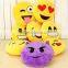 2015 Hot Sale In Stock High Quality Wholesale Soft Cute Stuffed Plush Emoji Pillow / Free Sample Emoji Pillow
