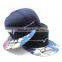 Newest Colorful Inkjet Scrawl Printed Man Women Flat Brim Casquette