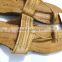 Puching and Braid Design Kolhapuri leather Sandal