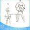 Medical Steel Banana Bar Hanging Zircon Dream Catcher 14G Belly Ring Body Piercing