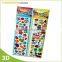 2015 Latest technology 3D puffy sticker with glitter
