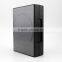 51mm black DVD case for 16 DVDs with tray