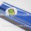 blue Aluminium Spirit level with Magnetic 3 level bubble MT2016