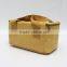 2016 Eco Kraft Paper bag Large Capacity Tote Bag Outdoor Brown kraft Durable Lunch Bag