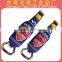 Factory custom logo fridge sticker bottle openers, plastic bottle opener