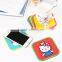 cartoon non-slip silicone cup mat