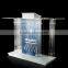 factory wholesale glass lectern stand clear acrylic podium