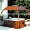 Monalisa morden design durable outdoor spa garden gazebo M-903
