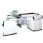 Whole retail store Stainless cashier counter with keyboard holder