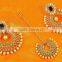 Indian Gold Plated Chandelier Design Crystal Made Earring With Maang Tikka For Women