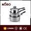 Nobo Wholesale Stainless Steel Milk Pot With Steel Lid