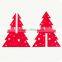 Hot sale customized acrylic christmas decoration tree,tree shap gift