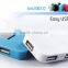 Mini Square 4 Port Usb 2.0 Hub Without Cable