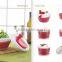 As seen on TV plastic manual vegetable and fruit tools salad spinner 4.2L with SS blade