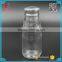 glass milk beverage drinking bottle with screw top lid 350ml