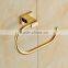 Hotel style novelty Wall Mount Bath Towel Rack Clothes Hanger Gold Finish