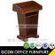 Elegant modern walnut wood pulpits for church school                        
                                                Quality Choice