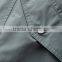 stylish celadon mid long coat jacket women ,elasticated waist,funnel neck and hood trench coat