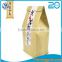 25kg kraft paper PP woven and PE bags center joint packing bag for chemical raw materials