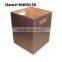 Fake leather storage bin