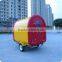 Mobile Pizza Conus & Food Vitrine Kitchen Trailer Cart XR-FC220 B
