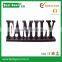 Wood Decorative Plaque wood words with base