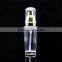 high quality lotion glass bottle with golden press pump