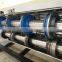 corrugated cardboard flexo multi colors printing machine with slotting