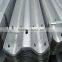 Green or silver steel Highway Guardrails