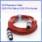 High Quality Noise Free 3P XLR Male to Female Microphone Cable