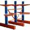 Industrial Warehouse Double Side Cantilever Racking for long objects