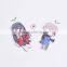 2016 latest personalized lovely couples design precut fridge magnets for promotion