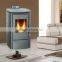 home using small wood pellet stove with remote control 6KW