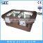 Thermal food pan buffet heat food container hold the hot food box insualted pan