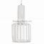 Indoor decorative iron cage pendant light with holder pendant lighting