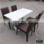 Customized Designs Solid Surface Restaurant Dining Table