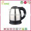 Highly polished and high quality 201 automatic and appliance stainless steel body 1.8L electric kettle