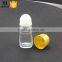 50ml roll on glass bottle with plastic roll ball