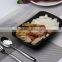 Export disposable food grade plastic storage container with clear lid leakproof